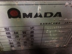 【Sold out】レーザー加工機/アマダ/LC-2415αⅢNT/2001年の写真04 【Sold out】レーザー加工機/アマダ/LC-2415αⅢNT/2001年の写真04