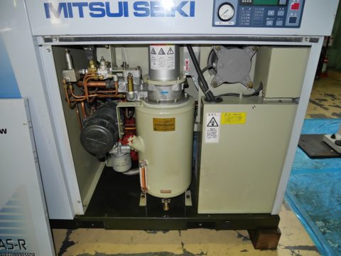 【Sold out】7.5kwコンプレッサ/ZV08AS3-R/三井精機/2007年の写真04