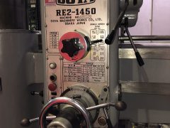 【中古機械案内】ラジアルボール盤/大矢/RE2-1450の写真05 【中古機械案内】ラジアルボール盤/大矢/RE2-1450の写真05