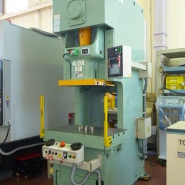 【中古プレス機】80Tプレス／アイダ／NC1-800(2)E／2012年の写真02