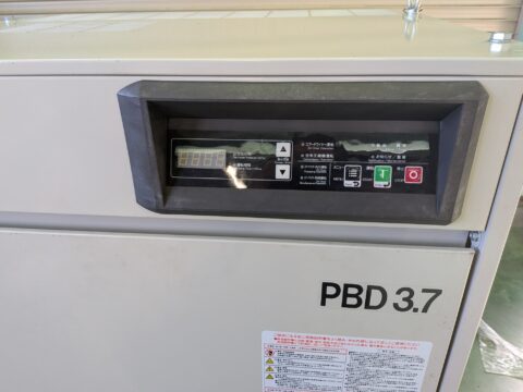 【中古機械案内】コンプレッサー/日立産機システム/PBD-3.7MNB6/(2024年式)の写真03